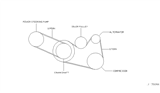 Diagram for Nissan Murano Drive Belt - 11720-VC200
