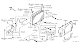 Diagram for Nissan Pathfinder Radiator Cap - 21430-79901