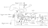 Diagram for Nissan Pathfinder Throttle Body - 16118-0W010
