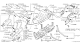 Diagram for Nissan Pathfinder Fuel Tank Vent Valve - 17370-0W010