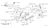 Diagram for Nissan Xterra Fuel Injector - 16600-1B013