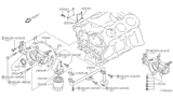 Diagram for Nissan Pathfinder Crankshaft Seal - 13510-10Y12
