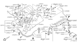 Diagram for Nissan Pathfinder EGR Vacuum Solenoid - 14956-1P110