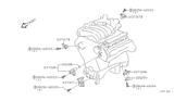 Diagram for Nissan 350Z Crankshaft Position Sensor - 23731-AL605