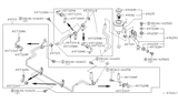 Diagram for Nissan Pathfinder Power Steering Hose - 49725-4W011