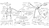 Diagram for Nissan Pathfinder Brake Line - 46310-0W000