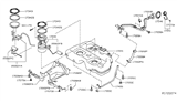 Diagram for Nissan Murano Fuel Tank - 17202-5AA0B