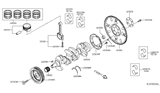 Diagram for Nissan Crankshaft Gear - 13021-5RB0A