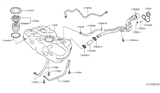 Diagram for Nissan Kicks Fuel Tank Lock Ring - 17343-5RL0A
