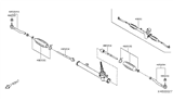 Diagram for Nissan Versa Rack and Pinion Boot - D8203-5RB0A