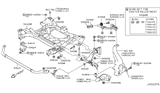 Diagram for Nissan GT-R Sway Bar Kit - 54610-6AV0A