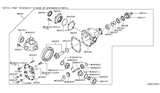 Diagram for Nissan Differential Cover - 38351-JF10A