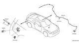 Diagram for Nissan 370Z Door Lock - 78826-EG01C