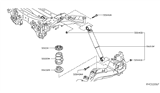 Diagram for Nissan Rogue Coil Spring Insulator - 55032-9TA0A