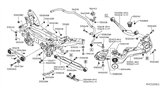 Diagram for Nissan Rogue Sway Bar Kit - 56230-5HA0A