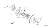 Diagram for Nissan Rogue Brake Disc - 43206-3NF0A