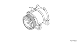Diagram for Nissan A/C Compressor - 92600-4BB2A