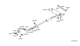 Diagram for Nissan Rogue Exhaust Hanger - 20651-5L710
