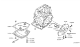 Diagram for Nissan Versa Transfer Case Cover - 31394-3MX4A