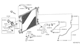Diagram for Nissan Oil Cooler Hose - 21634-3HC3A