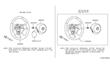 Diagram for 2015 Nissan Versa Steering Wheel - 48430-9KK0A