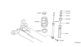 Diagram for Nissan Versa Note Coil Springs - 55020-9ME1A