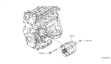 Diagram for Nissan Versa Alternator - 23100-3BE1A