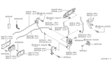 Diagram for Nissan 200SX Door Latch Assembly - 80503-C9910