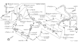 Diagram for Nissan 240SX Fuel Line Clamps - 16439-16E00