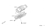 Diagram for 1997 Nissan 200SX Catalytic Converter - 20800-1E527