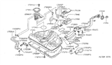 Diagram for Nissan Sentra Fuel Tank - 17202-F4300