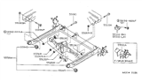 Diagram for Nissan 200SX Lateral Arm - 55130-4B000