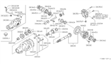 Diagram for Nissan Differential Seal - 38189-N3111