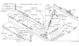 Diagram for Nissan 240SX Center Link - 48521-65F01