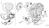 Diagram for Nissan Altima Transfer Case Seal - 38342-3WX0C