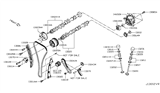 Diagram for Nissan Altima Timing Chain Tensioner - 13070-5TA2A