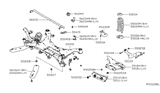 Diagram for Nissan Track Bar - 551A0-6CA0A