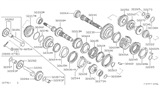 Diagram for Nissan Axxess Synchronizer Ring - 32607-39E17