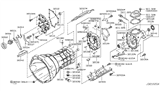 Diagram for Nissan Frontier Release Bearing - 30502-69F1A