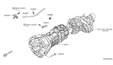 Diagram for 2013 Nissan Frontier Transmission Assembly - 32010-EA000