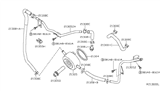 Diagram for Nissan Engine Oil Cooler - 21305-EA04A