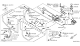 Diagram for Nissan Xterra Power Steering Reservoir - 49180-EA000