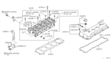 Diagram for Nissan Xterra Cylinder Head Gasket - 11044-EA200