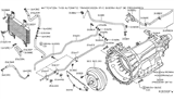 Diagram for Nissan Frontier Transmission Assembly - 31020-61X3D