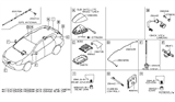 Diagram for Nissan Antenna - 28208-6FL0A