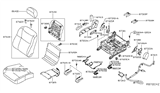 Diagram for Nissan Air Bag Control Module - 98856-9HS0A
