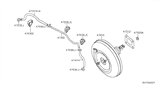 Diagram for Nissan Maxima Brake Booster Vacuum Hose - 47471-JA000