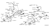 Diagram for Nissan Titan Catalytic Converter Gasket - 20692-EZ42B