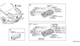 Diagram for Nissan GT-R Relay - 25230-9F915