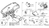 Diagram for Nissan Pathfinder Car Key - 285E3-5AA3D